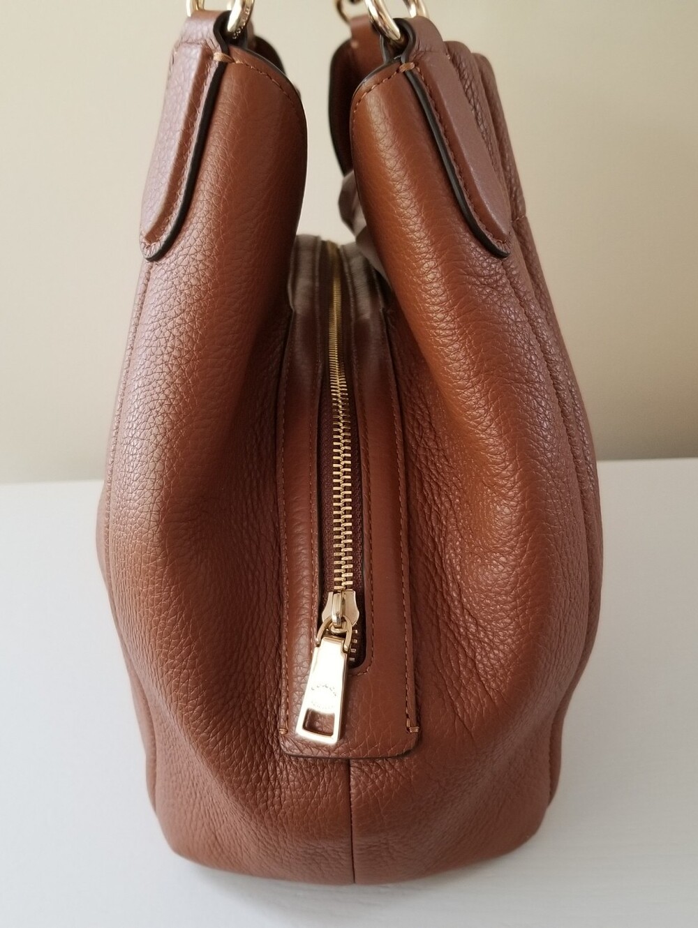 Coach Maya Leather Shoulder Bag C1454 - Picture 6 of 15